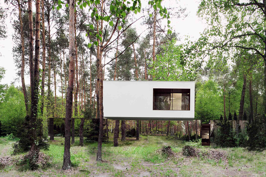 House with Optical Illusion - Izabelin House By REFORM Architekt