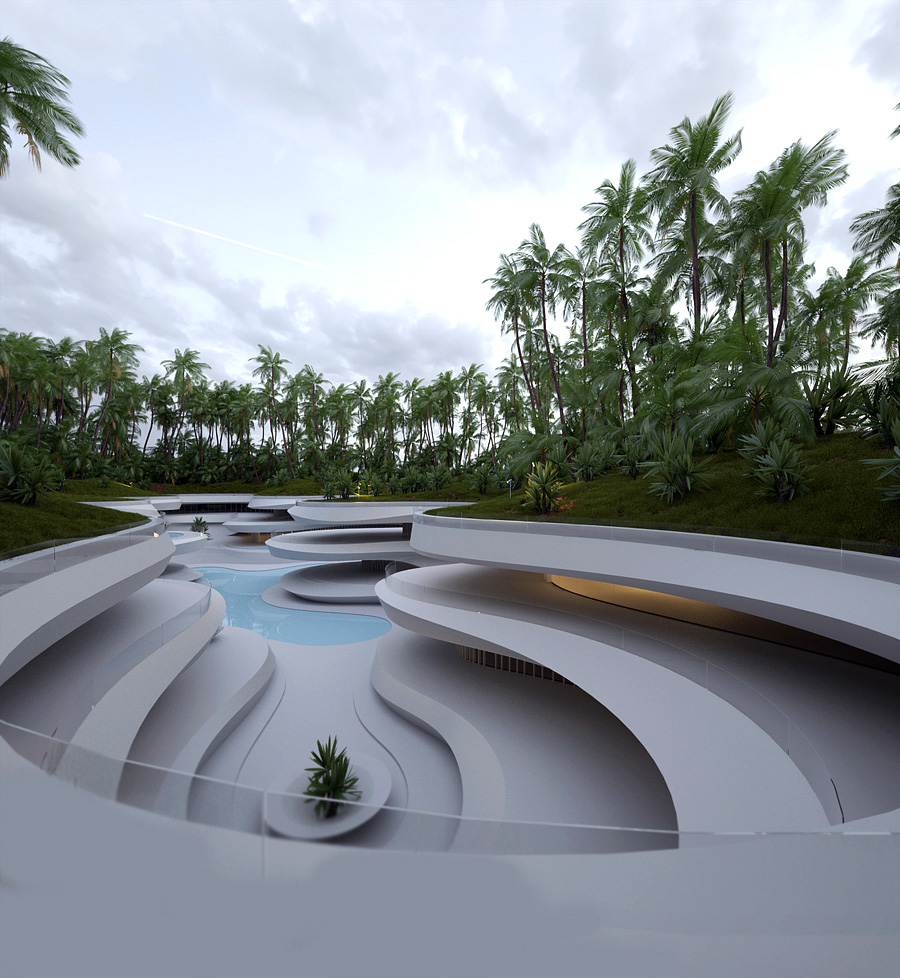 ultra modern swimming pools