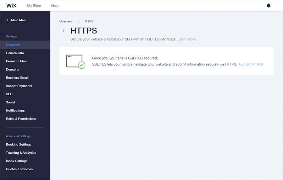 ssl certificate wix