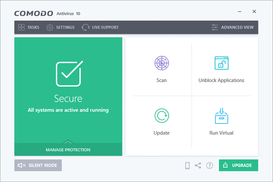 Comodo Antivirus 10