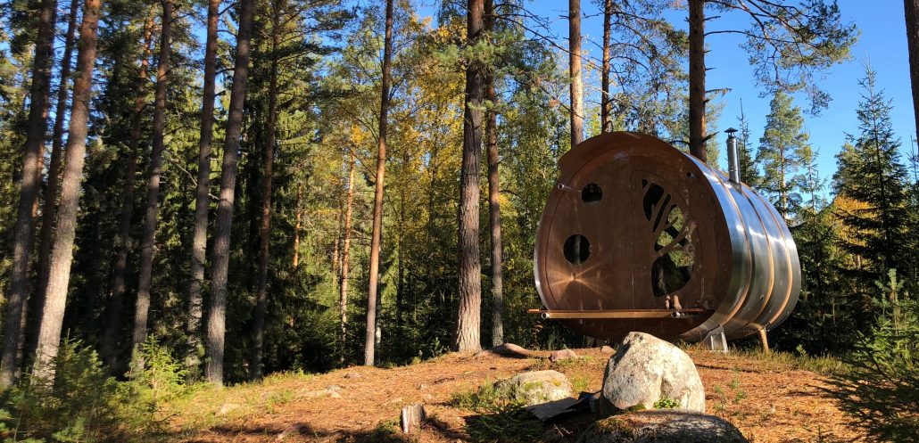 forest cabin