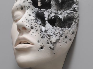 Spectacular Ceramic Sculptures of the Human Faces by Johnson Tsangs