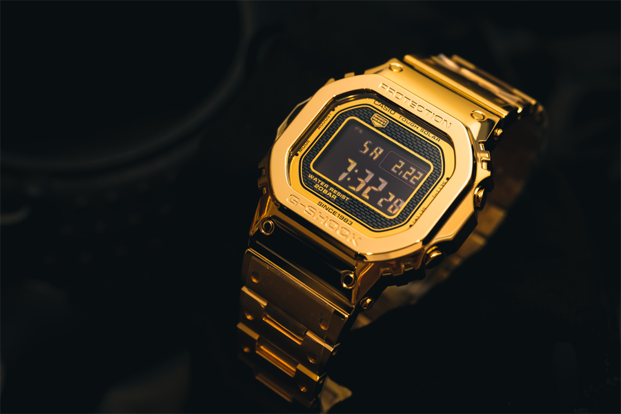 gold casio