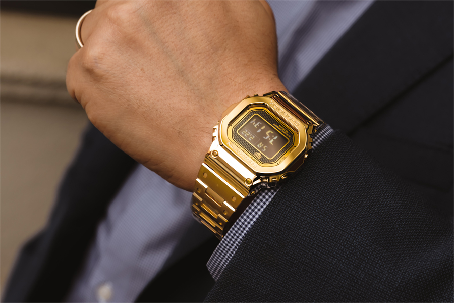 gold casio