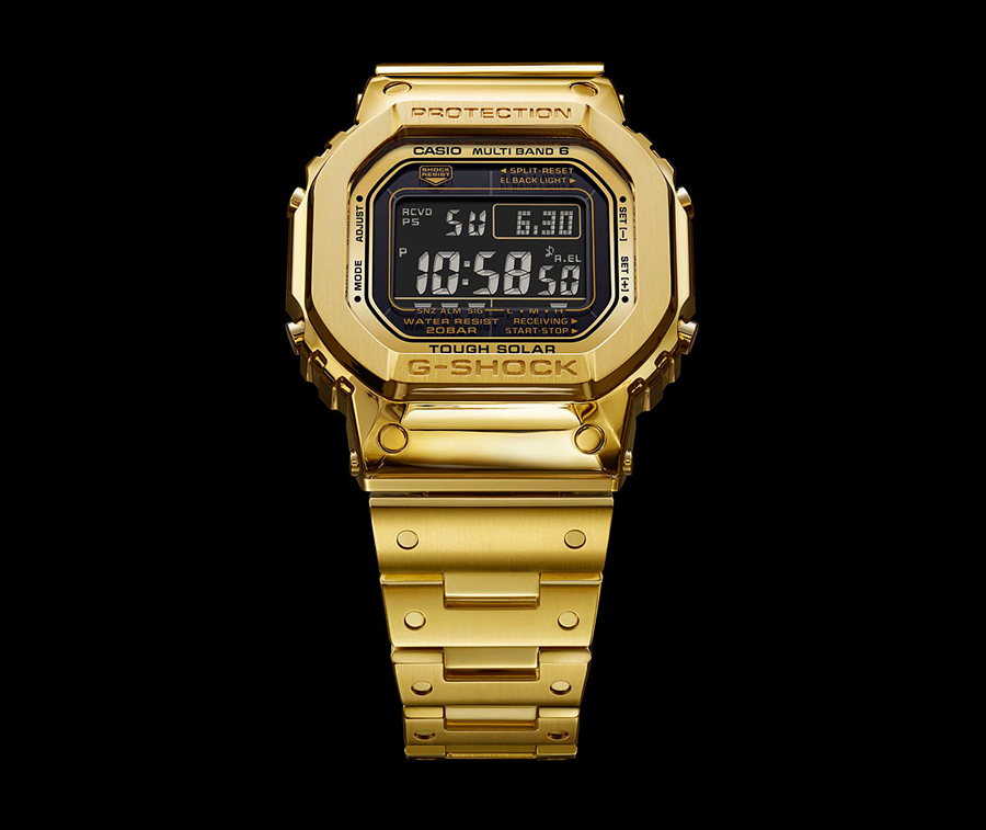 casio g shock gold