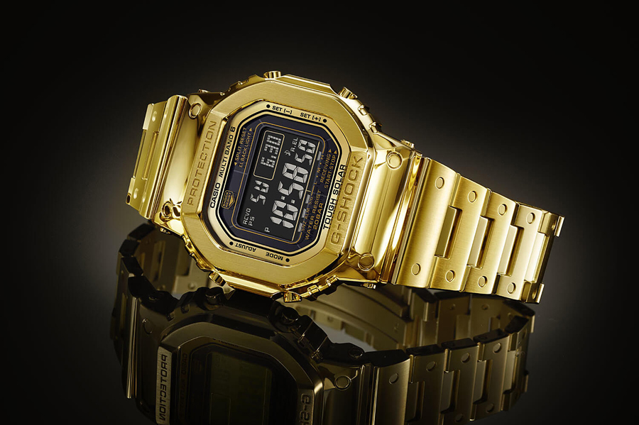 gold casio