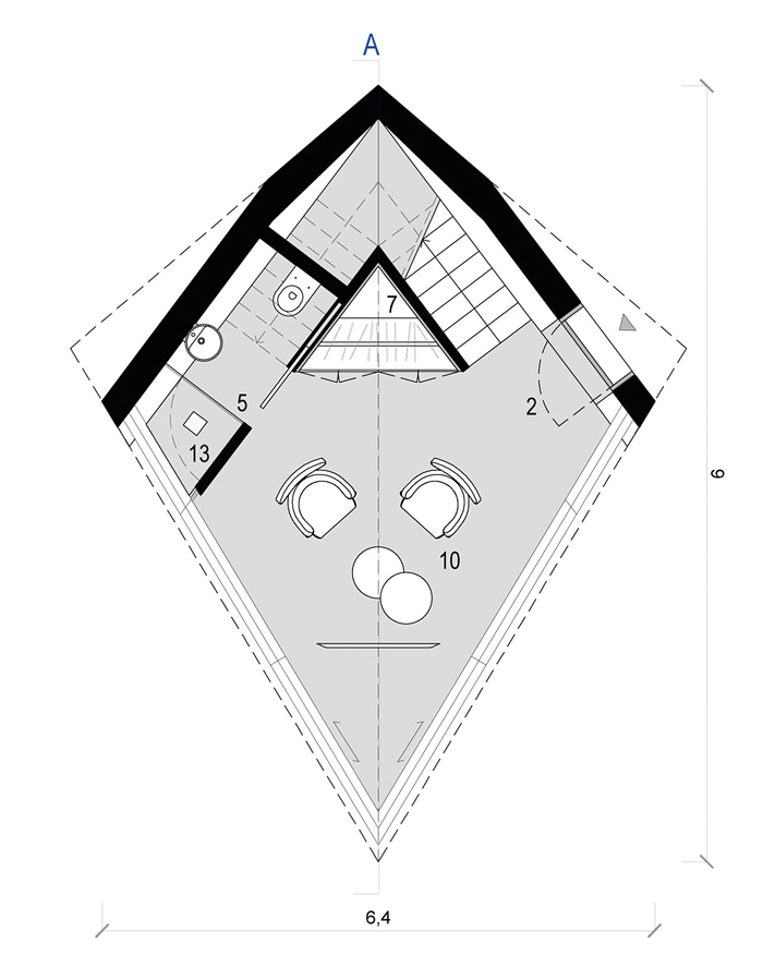 tree house hotel plan