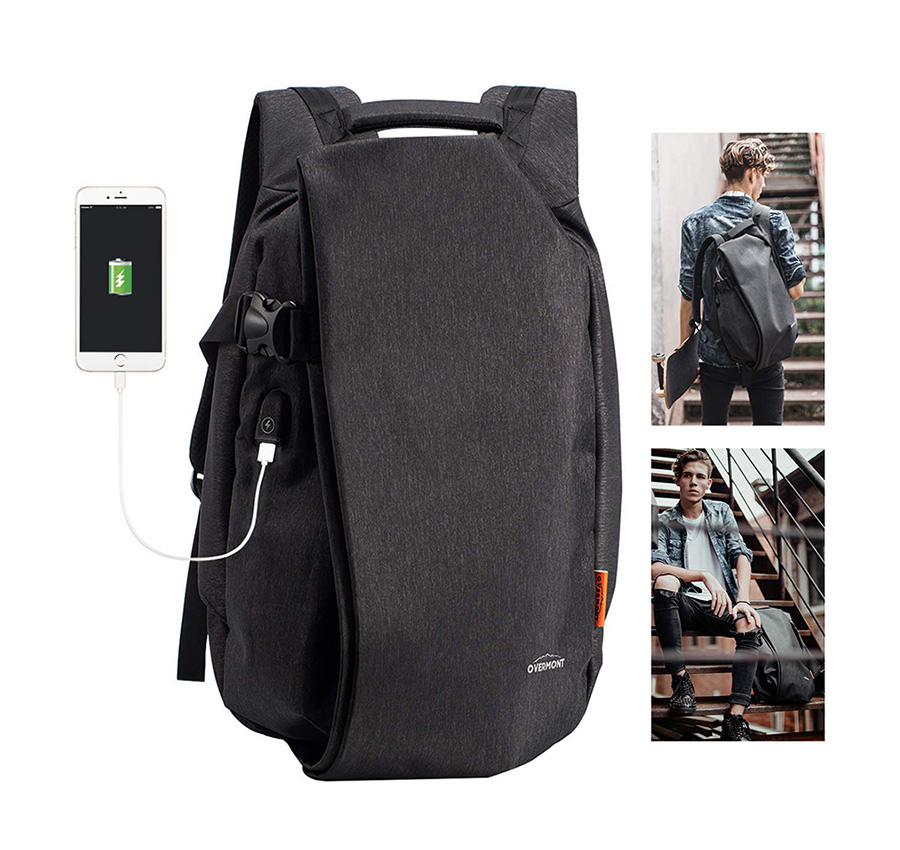Overmont Laptop Backpack for School Travel Computer
