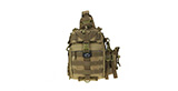Hetto Tactical Sling Chest Pack MOLLE-Polyester Waterproof One Strap Crossbody Backpack-Military Shoulder