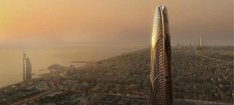 burj jumeira skyscraper