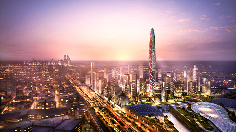 images of skyscrapers in dubai