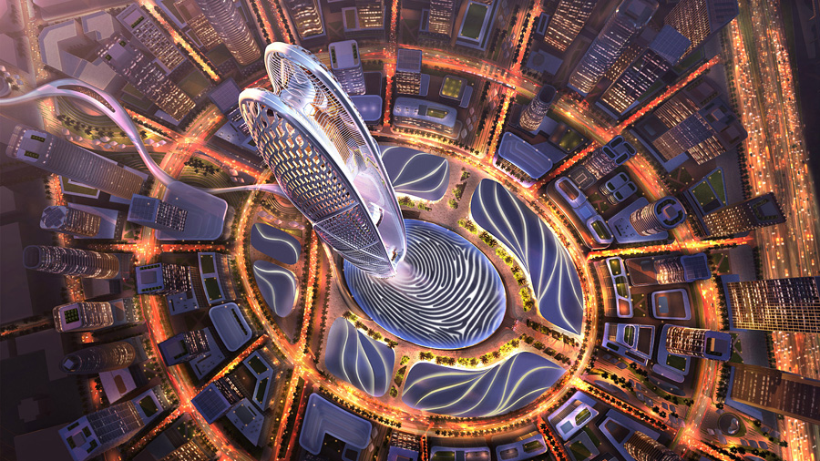 skyscrapers in dubai pictures