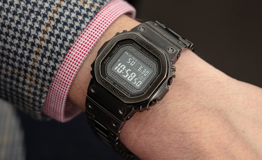 black metal gshock