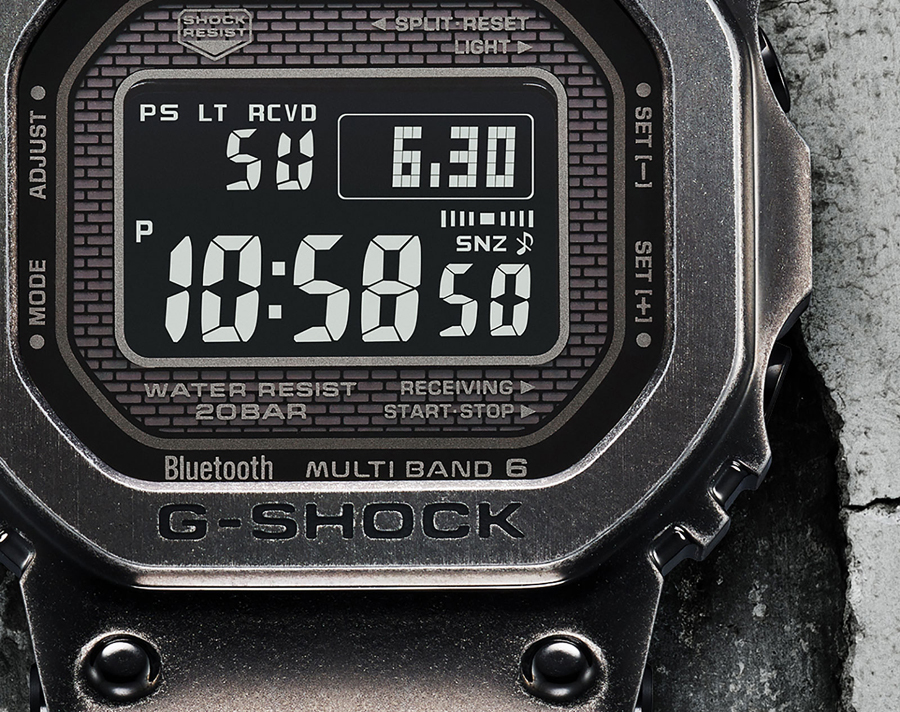 metal g shock vintage style