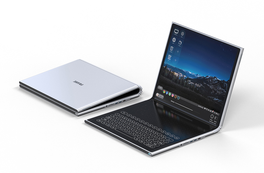 flexible touch screen laptop
