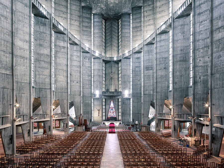 Modern Church Interiors Photos By Thibaud Poirier