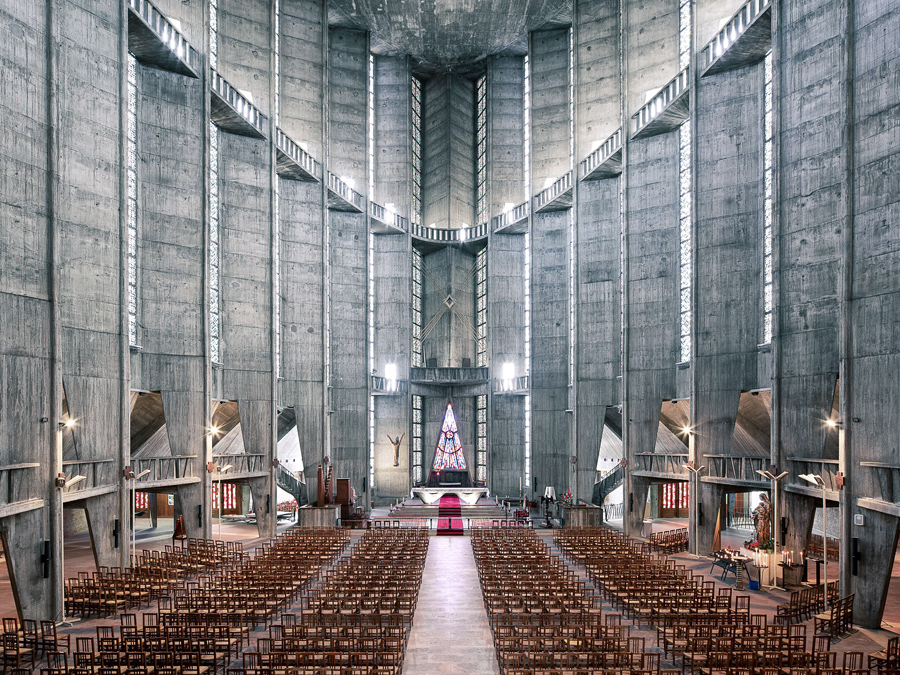 modern church interior design