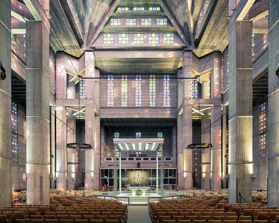 pictures of modern church interiors