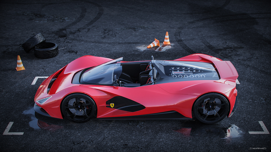 new ferrari concept car