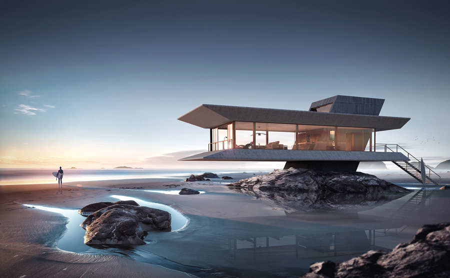 beach house design