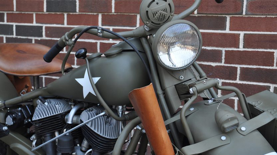 1940 Indian Military Chief 340B Motorcycle