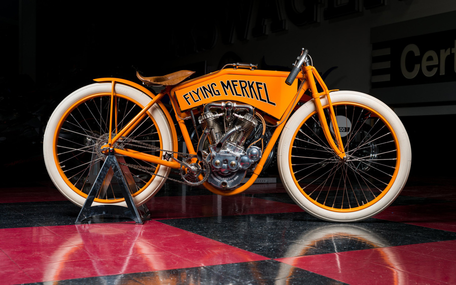 1912 Flying Merkel Board Tracker