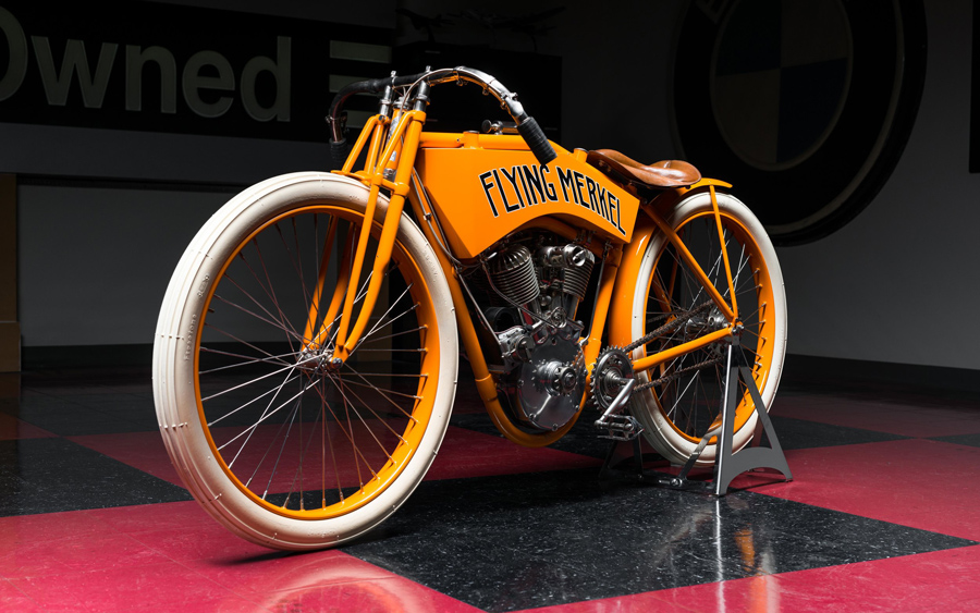 1912 Flying Merkel Board Tracker