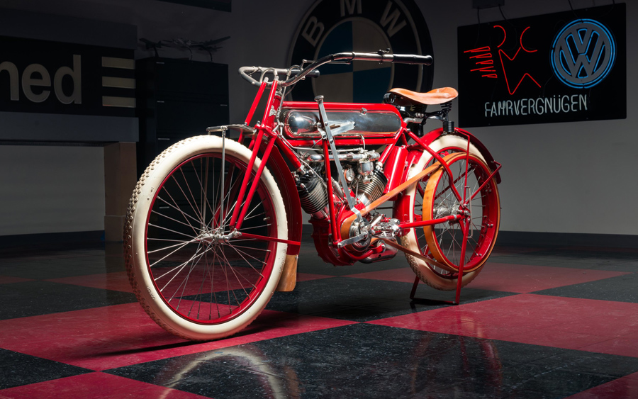 1910 Marsh Metz Belt-Drive Single Vintage Motorcycle