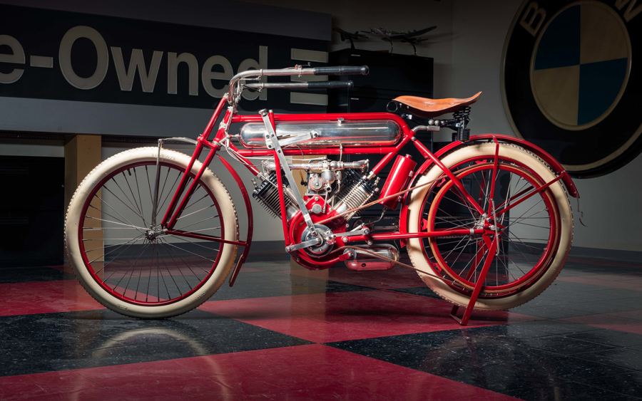 1910 Marsh Metz Belt-Drive Single Vintage Motorcycle