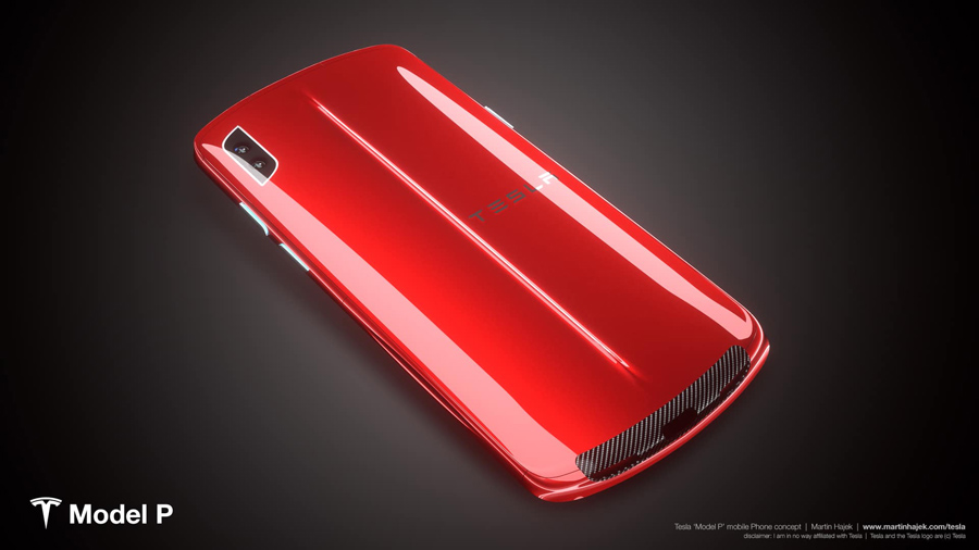 Tesla Model P Smartphone Concept