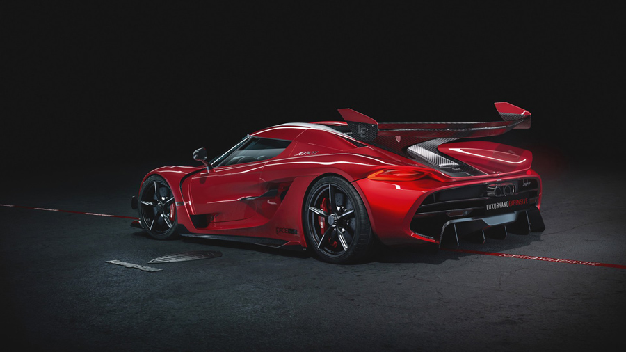 2020 Koenigsegg Jesko Cherry Red Edition10