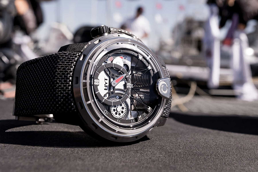 Limited Edition Titanium HYT H1 Alinghi