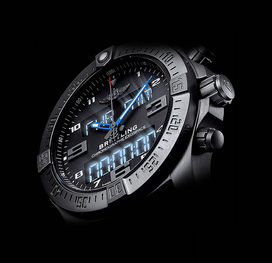 Breitling Exospace B55 Black Titanium Watch