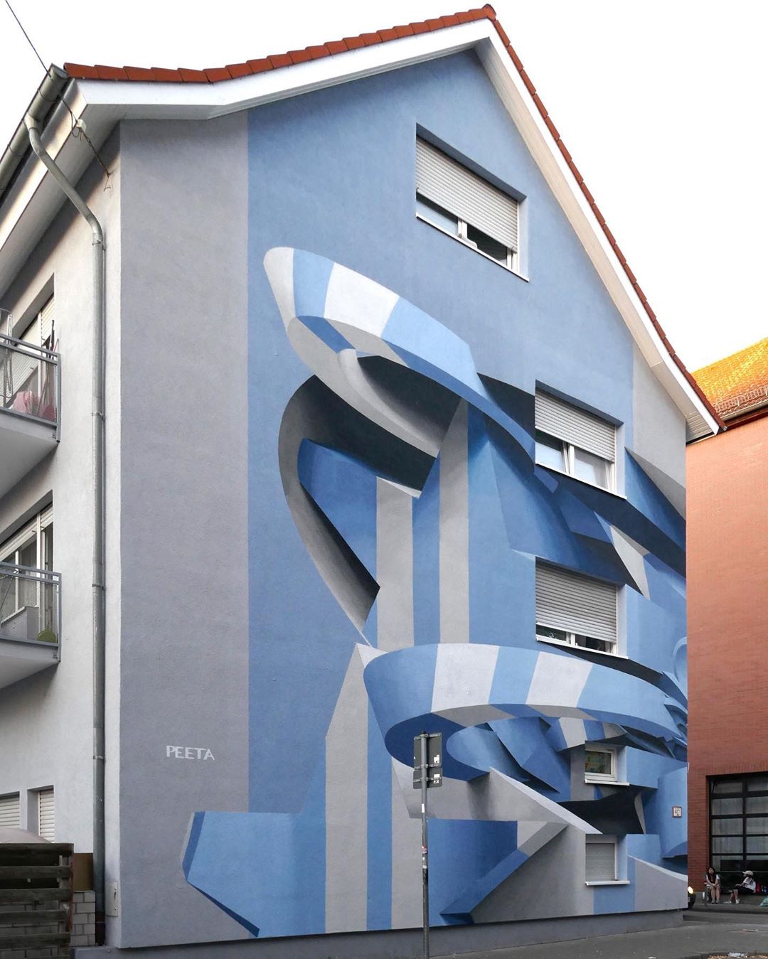 3d Optical Illusion Murals By Peeta