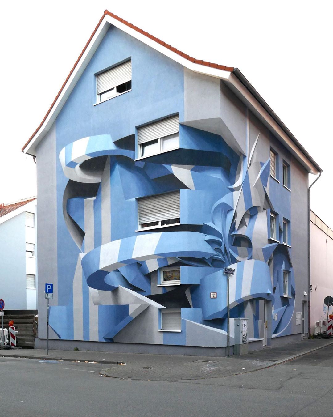 optical illusion 3d murals