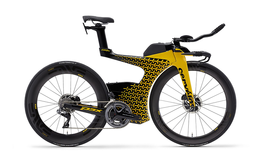 Lamborghini x Cervelo P5X Lamborghini Edition Bike