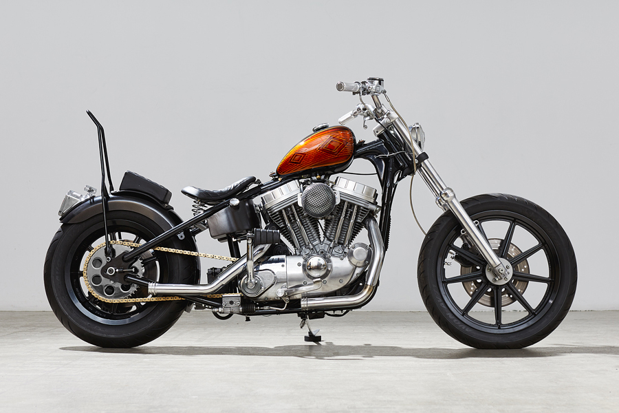 Retro Style Harley-Davidson 883 Bobber