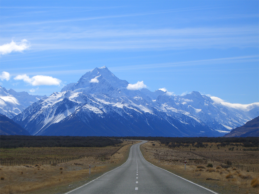 Mount Cook (3724 m) - New Zealand