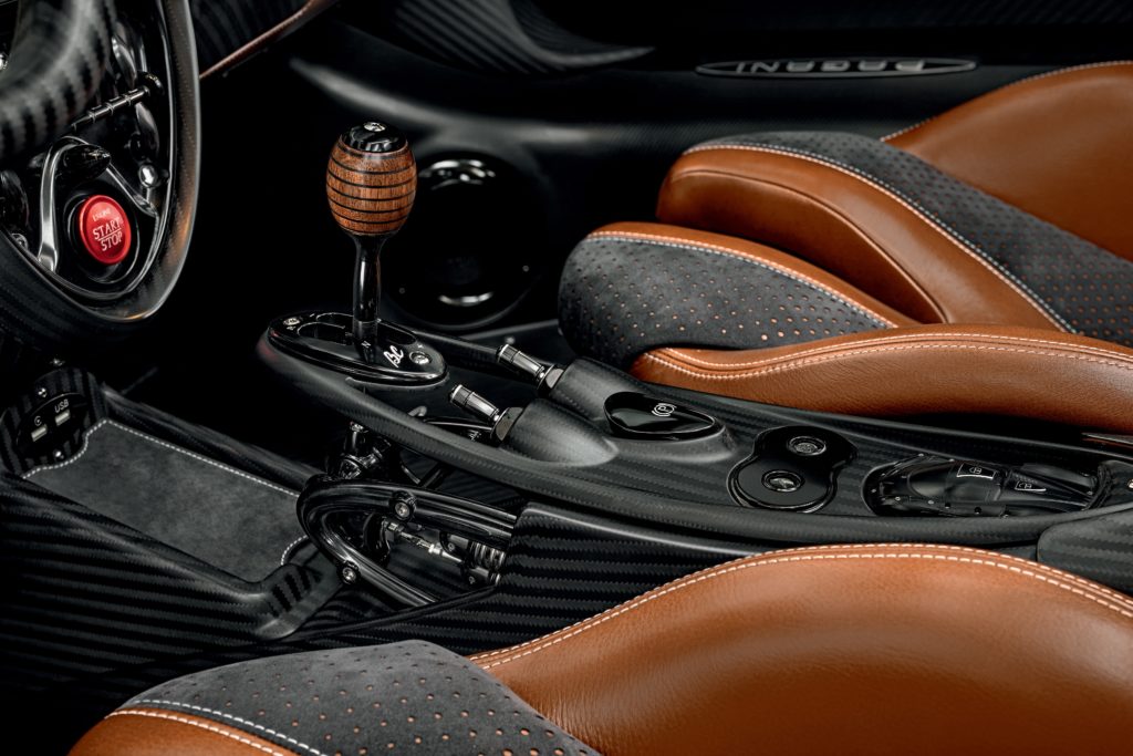 new pagani huayra roadster imterior