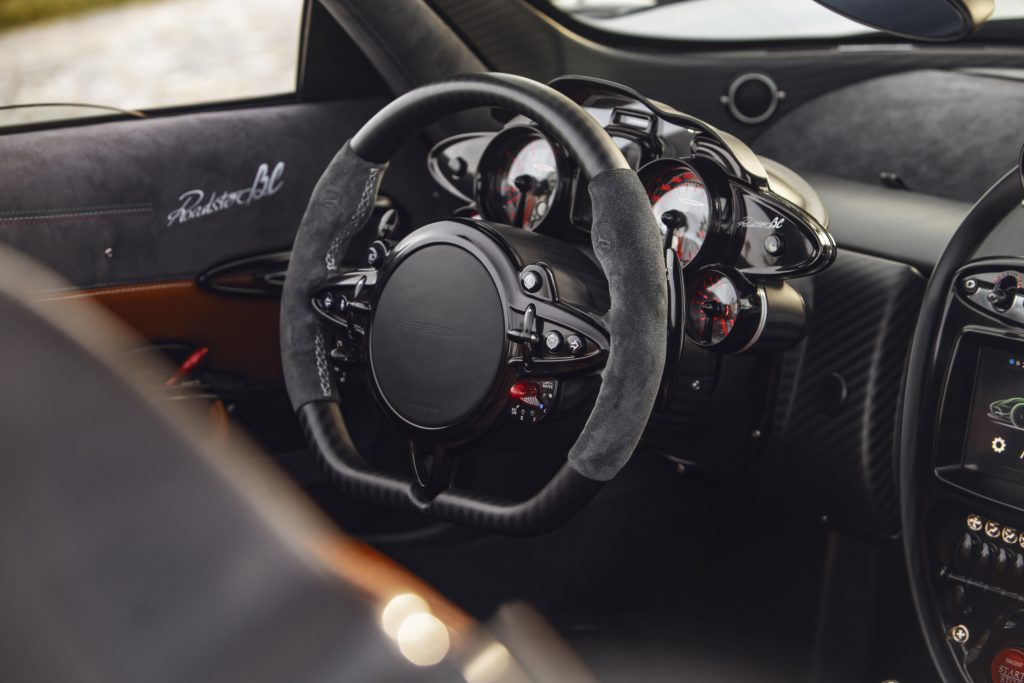 pagani huayra roadster bc interior design