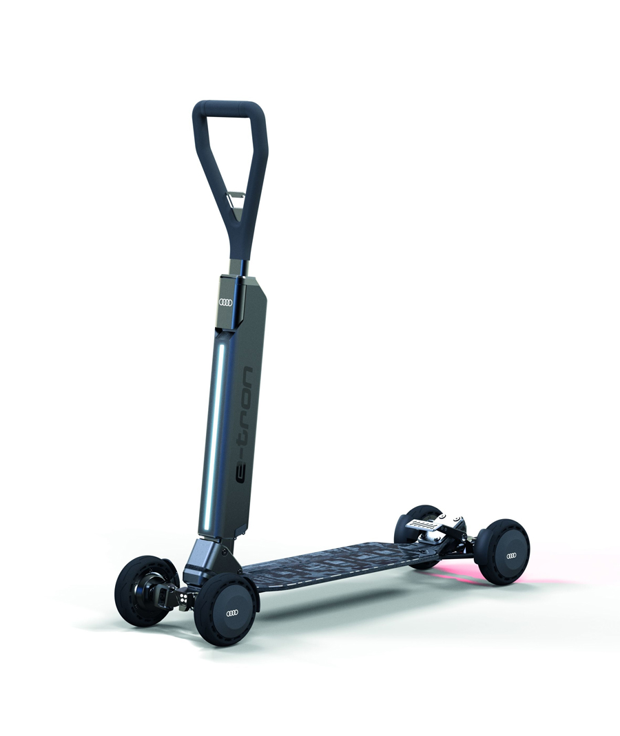 4-Wheeled E-Tron Electric Scooter from Audi