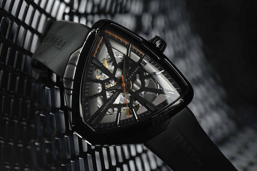 Triangular Hamilton Ventura Skeleton Limited Edition Watch