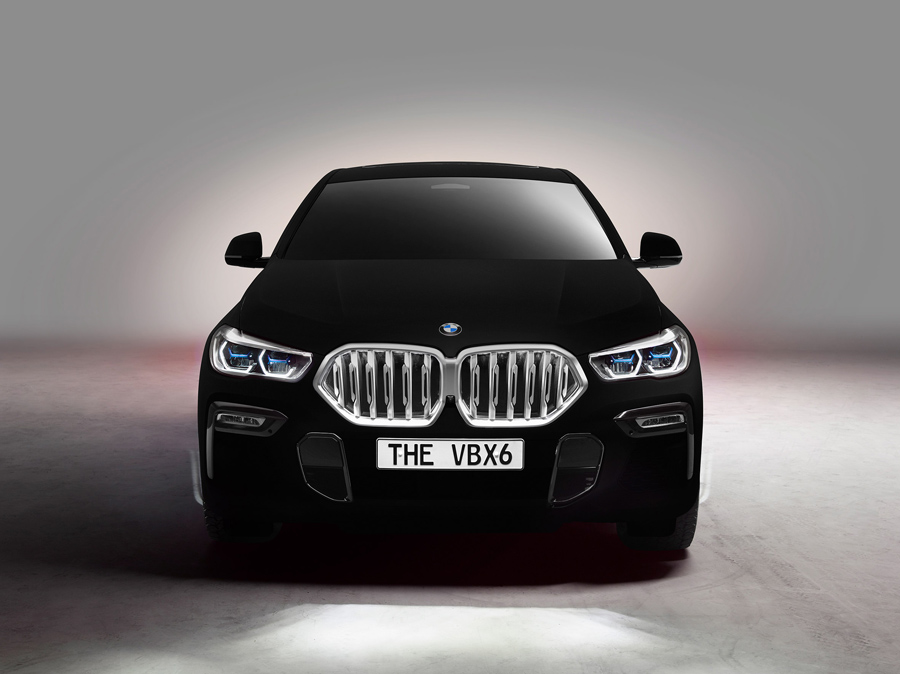 The World's Blackest Black Car - BMW VBX6 Vantablack
