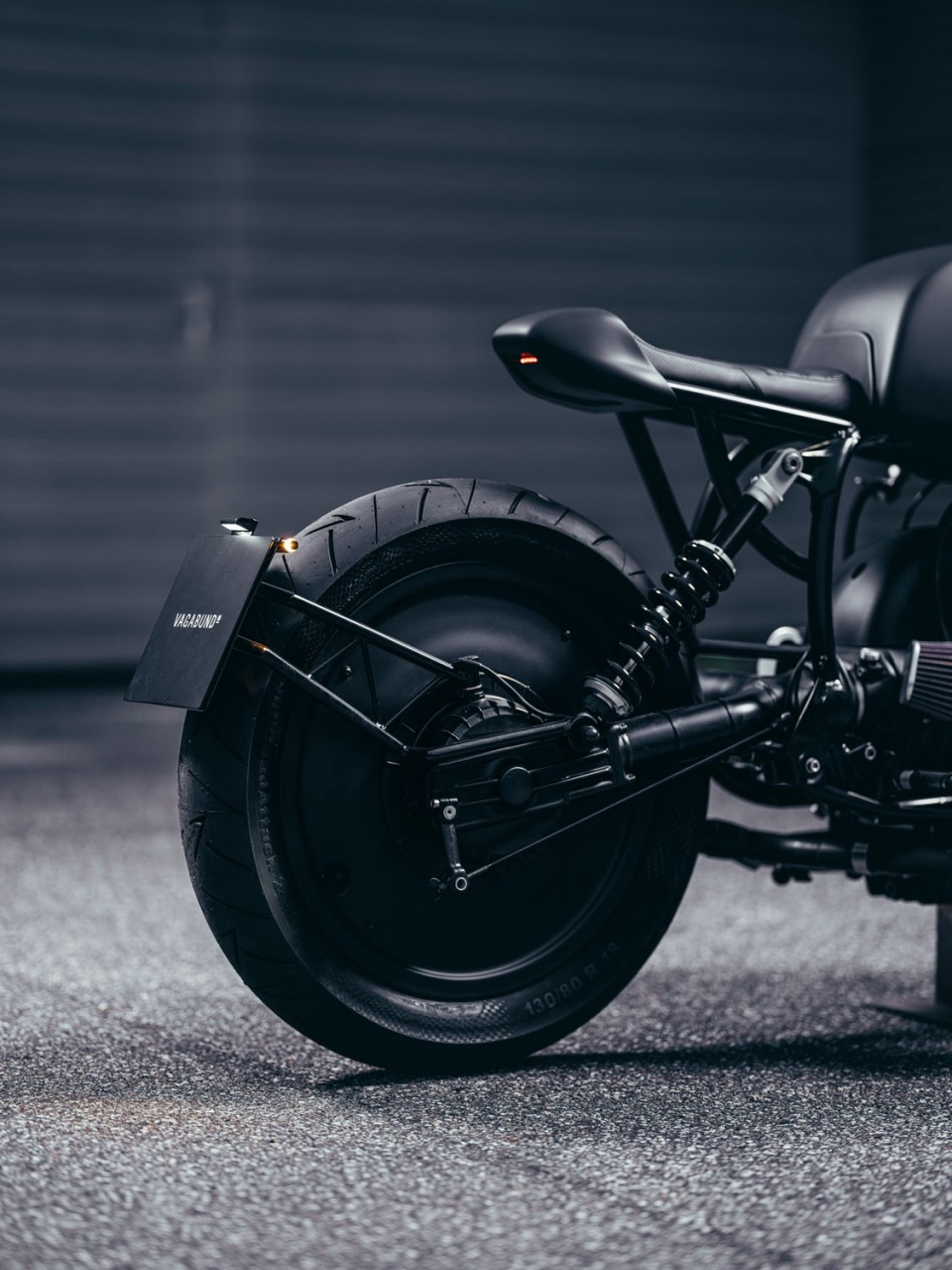 black bmw sports bike
