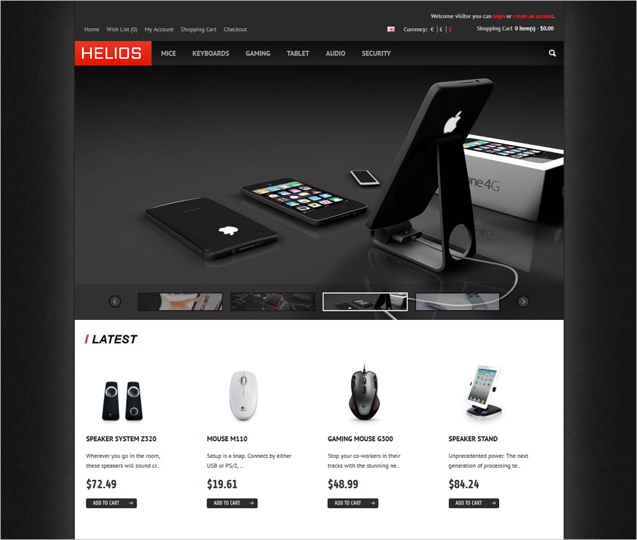30 Best Free Shopping Cart Templates for Online Shopping Website