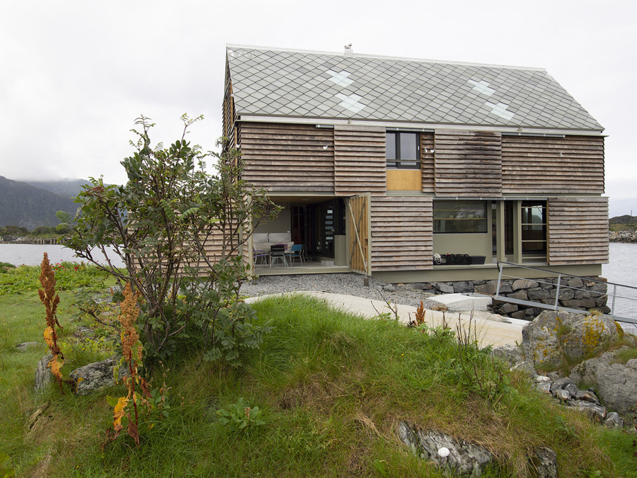 modern wooden house norway