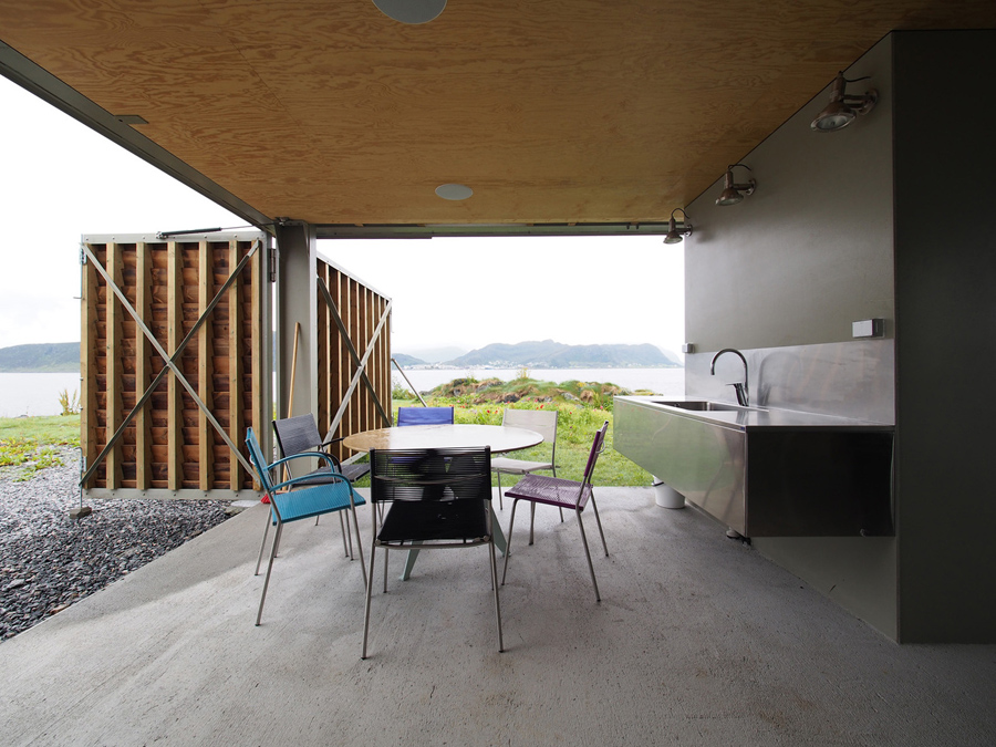timber-clad home in norway