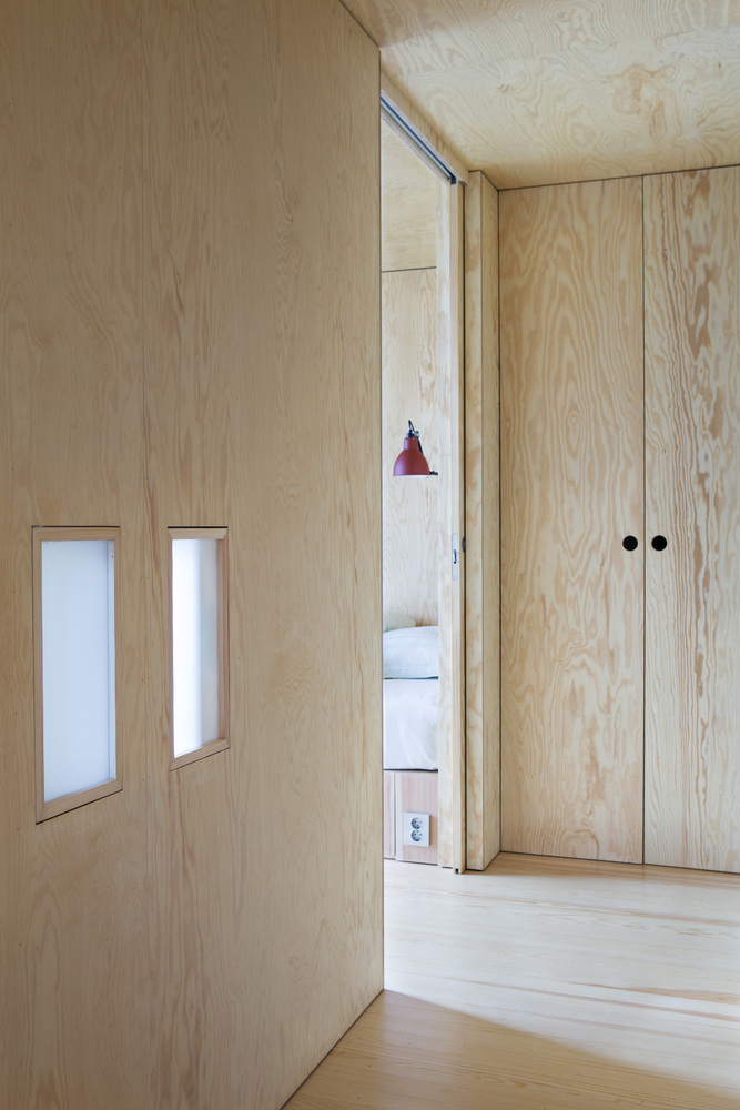 wooden interior design