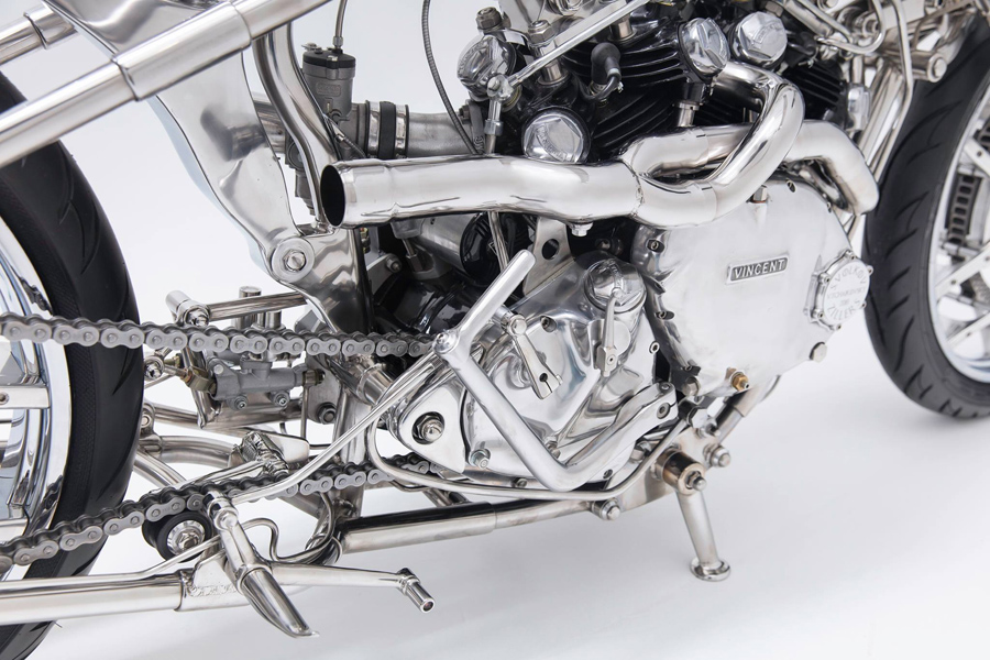 custom motorcycle engine