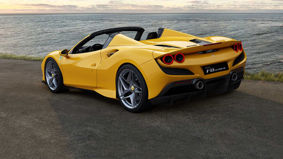 New 2020 Ferrari F8 Tributo Spider Yellow Edition